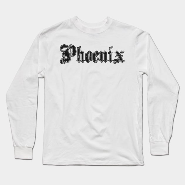 phoenix Long Sleeve T-Shirt by DeekayGrafx